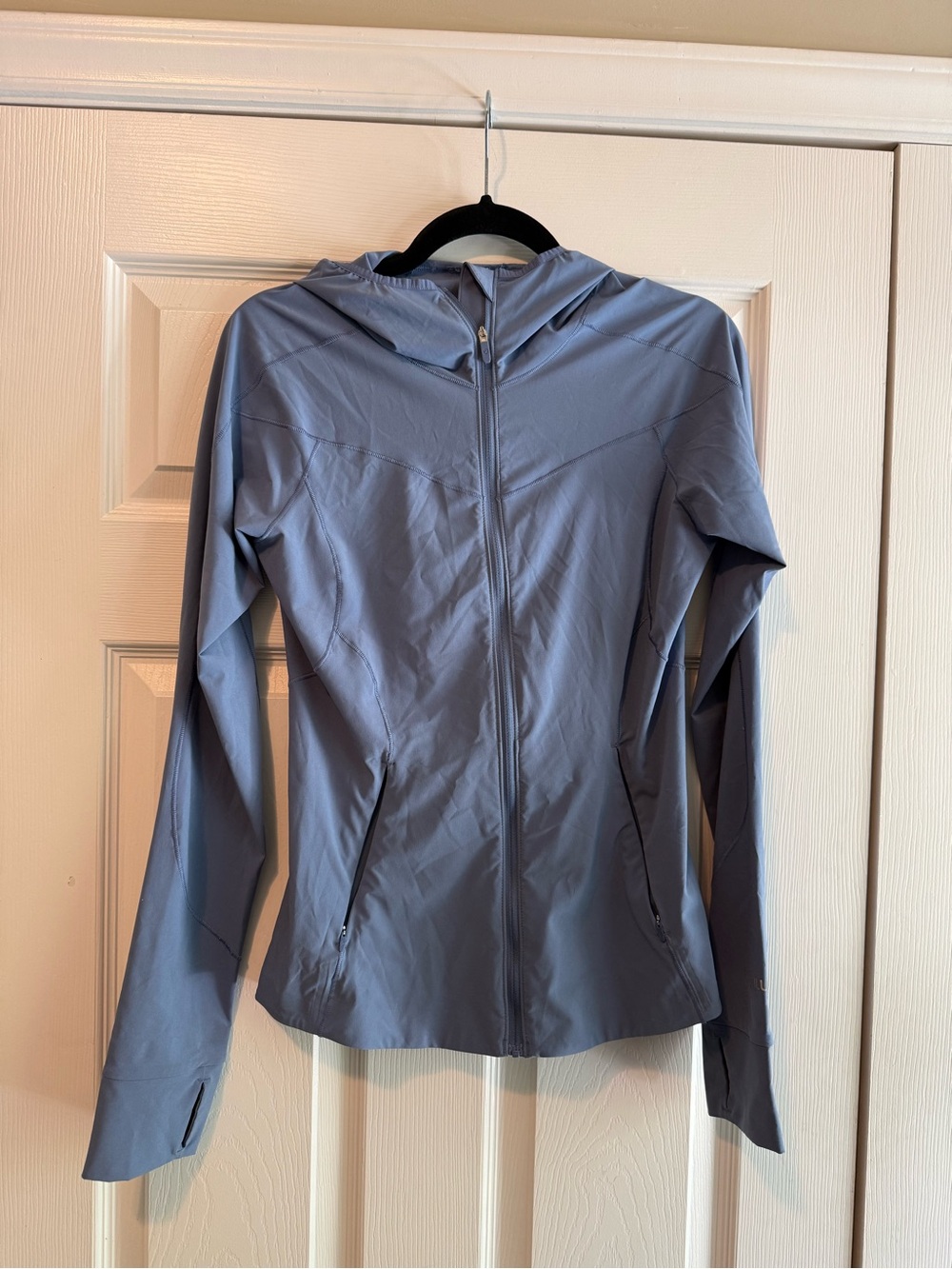 lululemon athletica Lightweight Hooded Zip Jacket - Dusty Blue